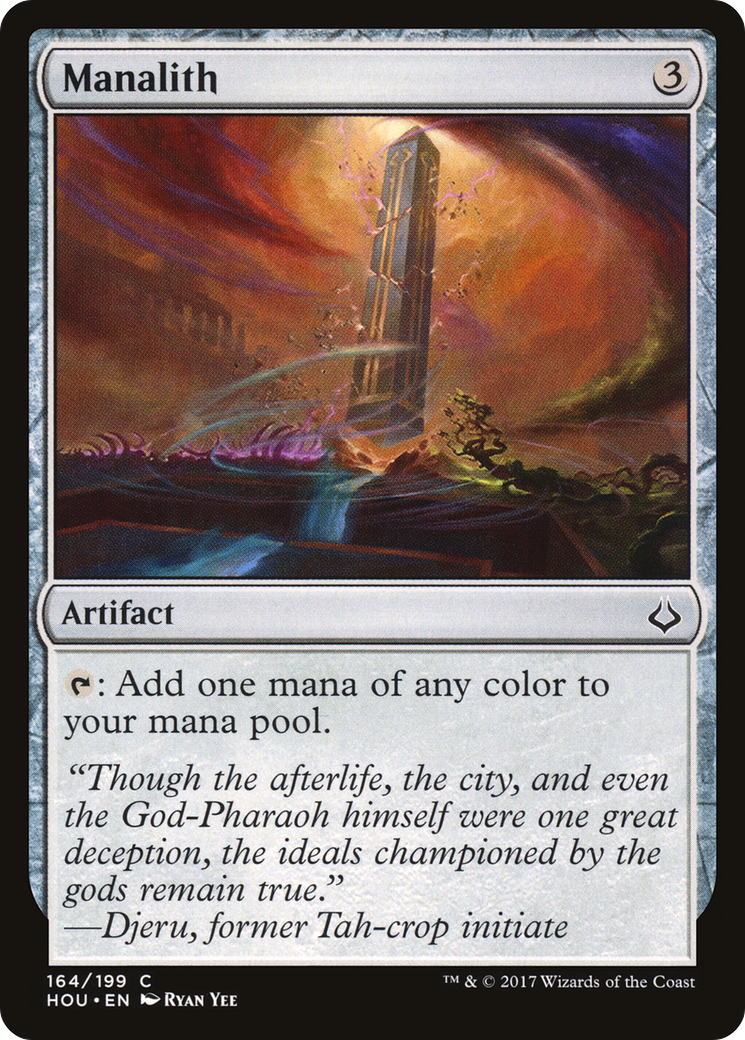 Image of Manalith (HOU-164) - Hour of Devastation Foil