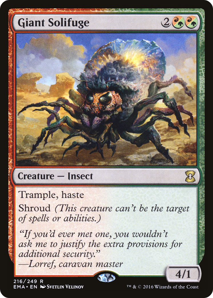Image of Giant Solifuge (EMA-216) - Eternal Masters