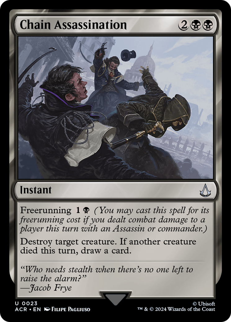Image of Chain Assassination (ACR-023) - Assassin's Creed Foil