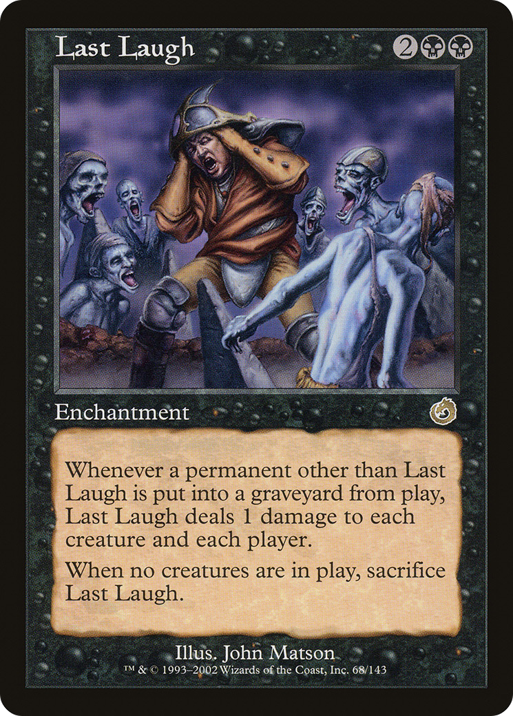 Image of Last Laugh (TOR-068) - Torment Foil