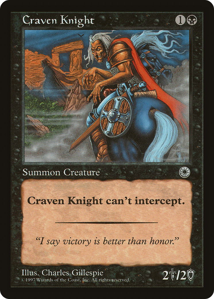 Image of Craven Knight (POR-) - Portal