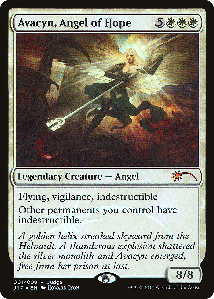 Image of Avacyn, Angel of Hope (JDG-001) - Judge Gift Cards 2017 Foil