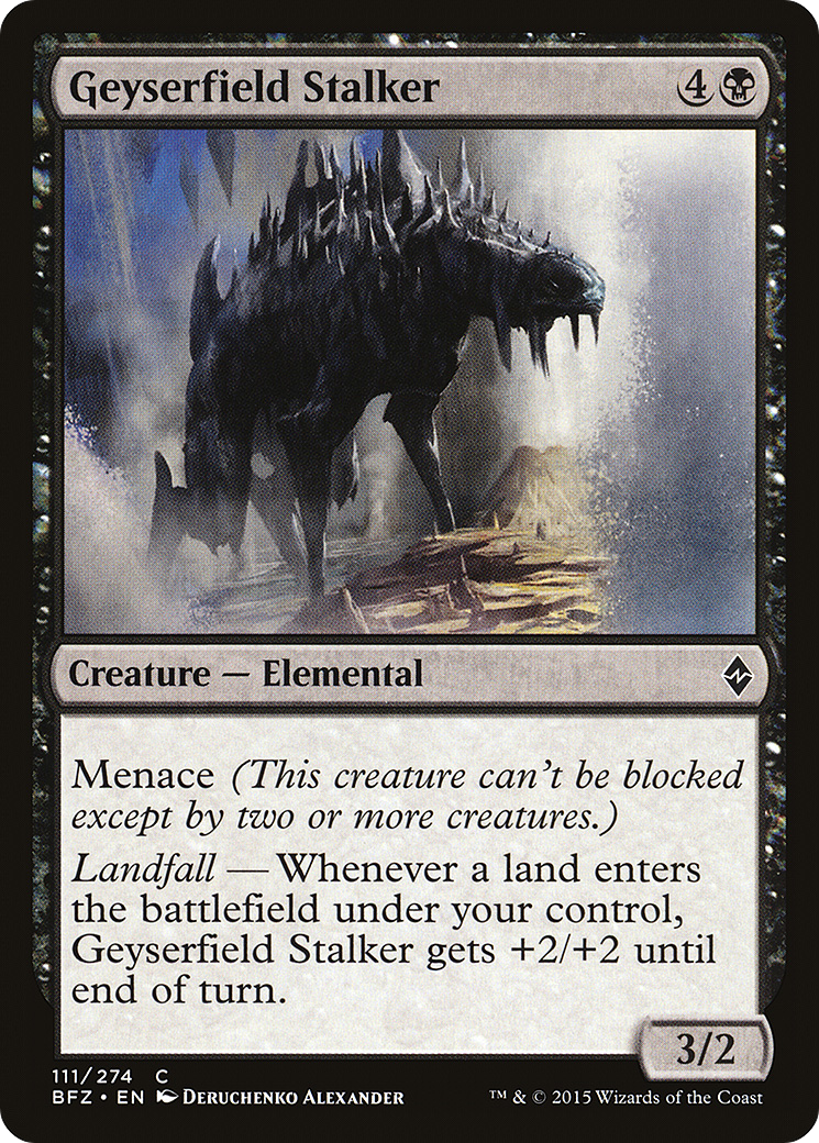 Image of Geyserfield Stalker (BFZ-111) - Battle for Zendikar