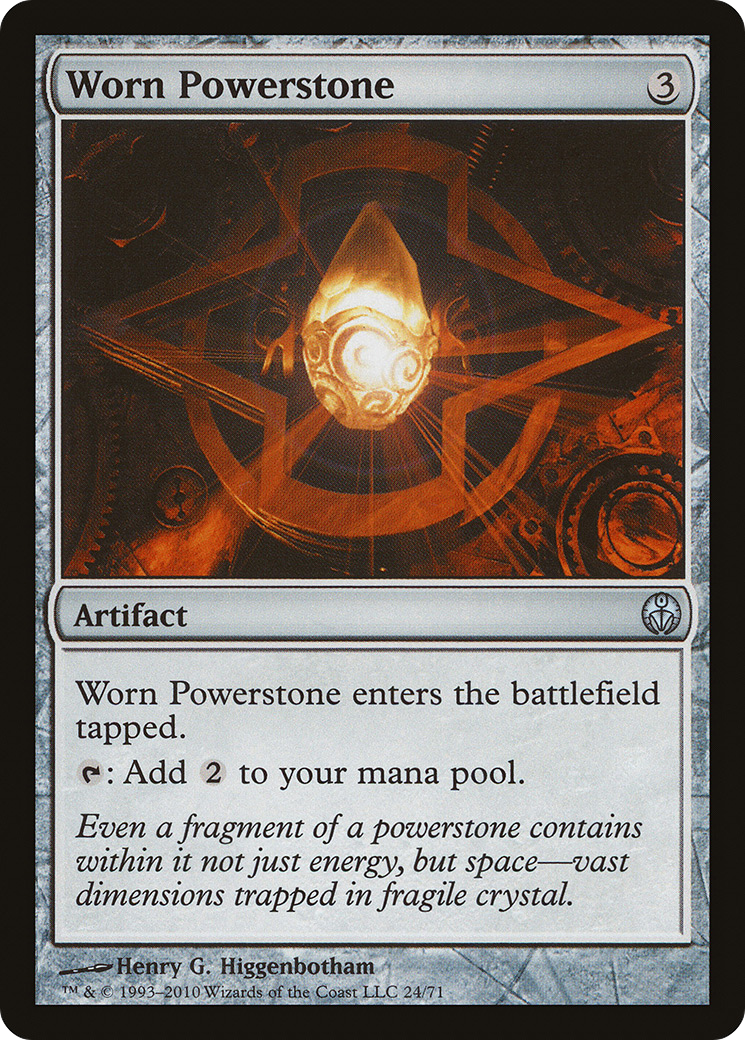 Image of Worn Powerstone (DDE-024) - Duel Decks: Phyrexia vs. the Coalition