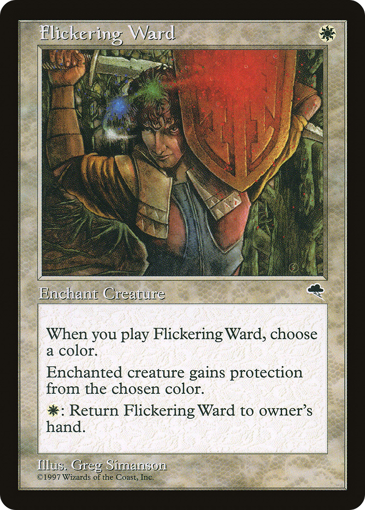 Image of Flickering Ward (TMP-019) - Tempest