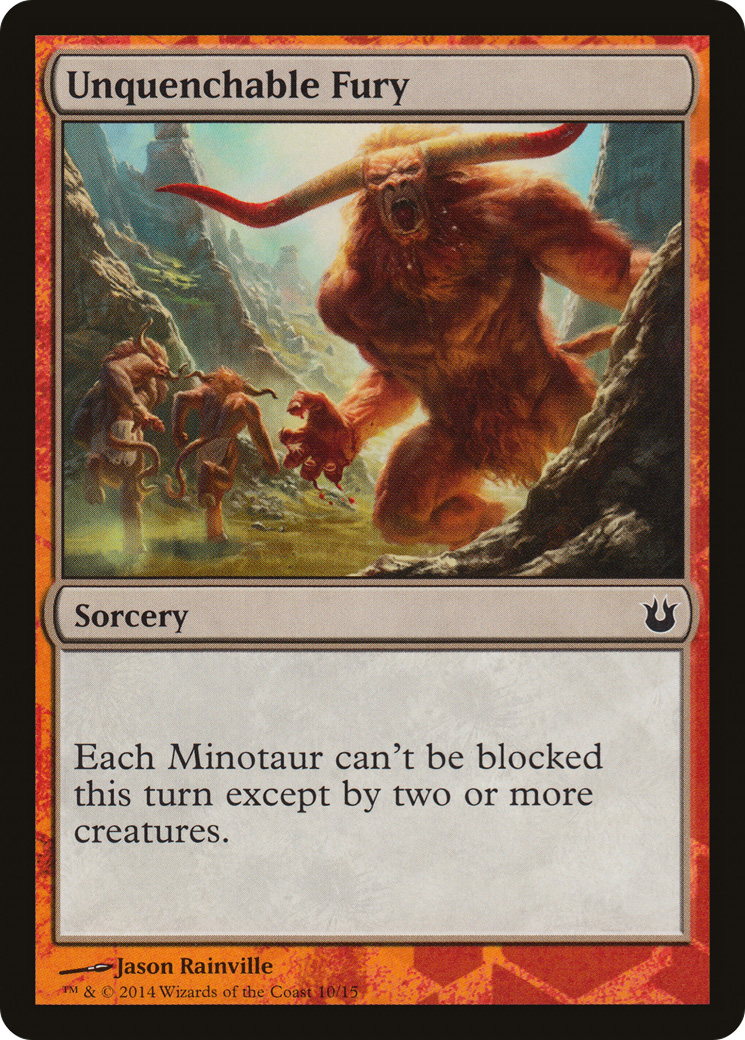 Image of Unquenchable Fury (Battle the Horde) (HERO-) - Battle the Horde