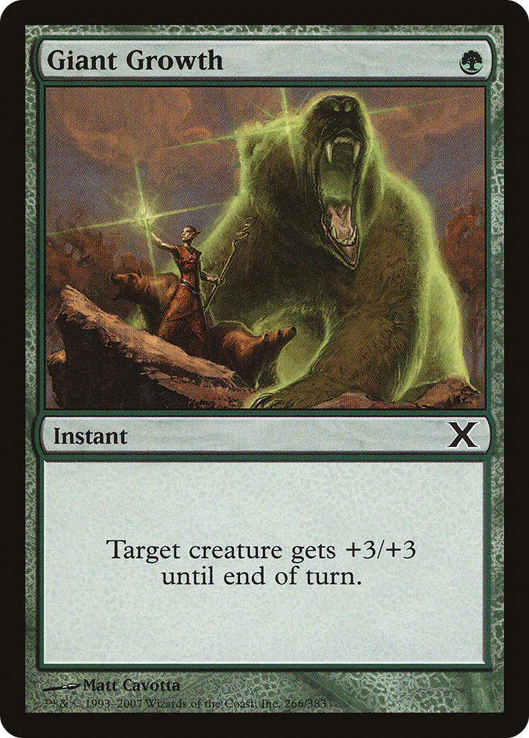 Image of Giant Growth (10E-266) - Tenth Edition