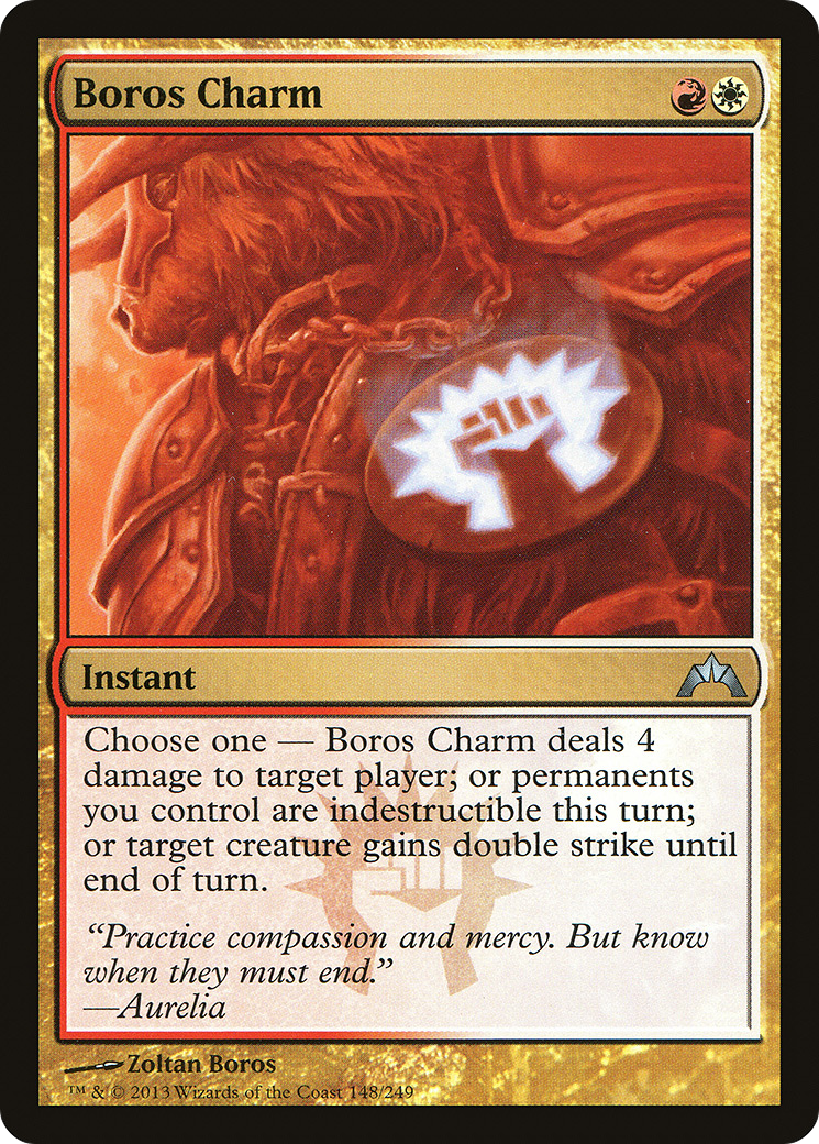 Image of Boros Charm (GTC-148) - Gatecrash Foil