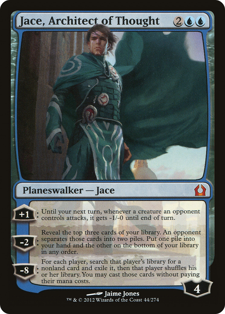 Image of Jace, Architect of Thought (RTR-044) - Return to Ravnica Foil