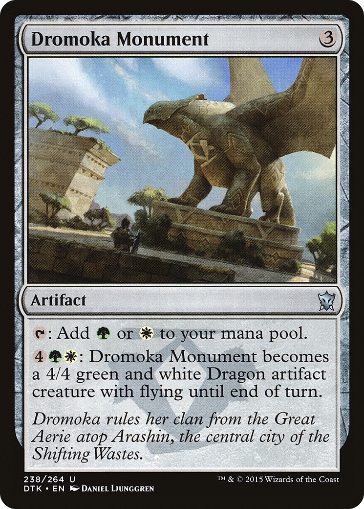 Image of Dromoka Monument (DTK-238) - Dragons of Tarkir Foil