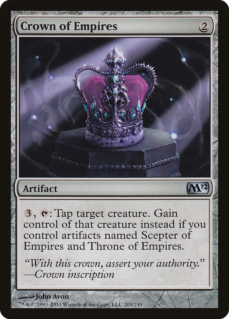 Image of Crown of Empires (M12-203) - Magic 2012 Foil