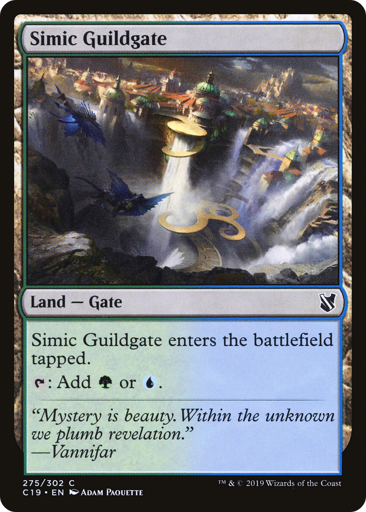 Image of Simic Guildgate (C19-275) - Commander 2019