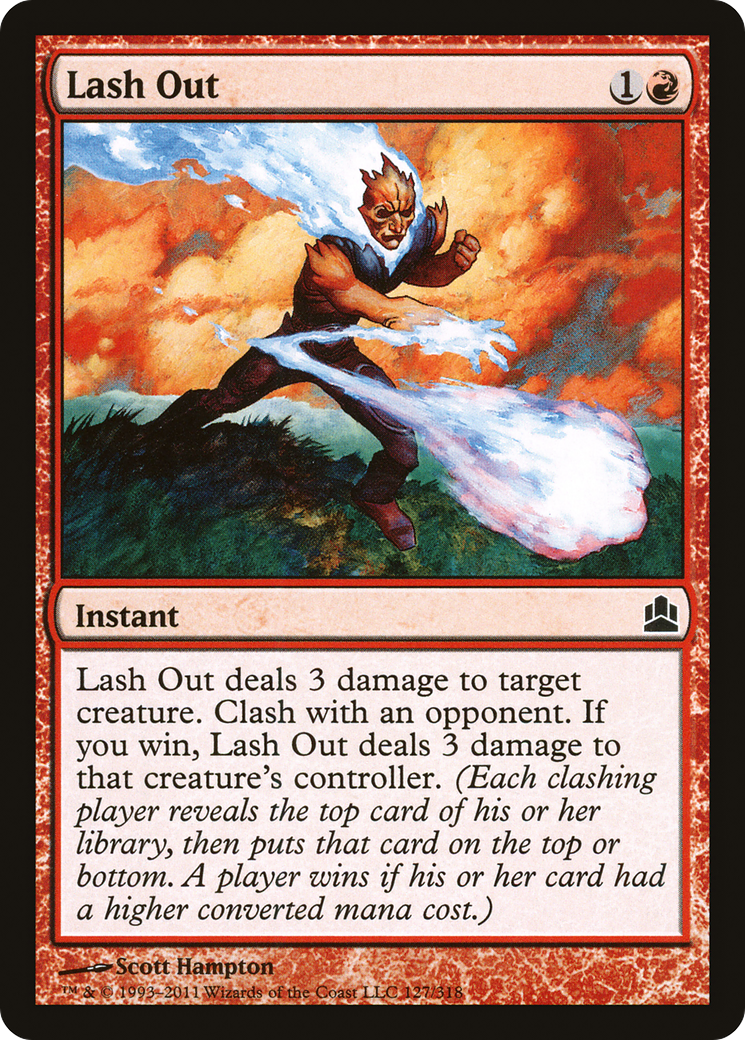 Image of Lash Out (CMD-127) - Commander 2011