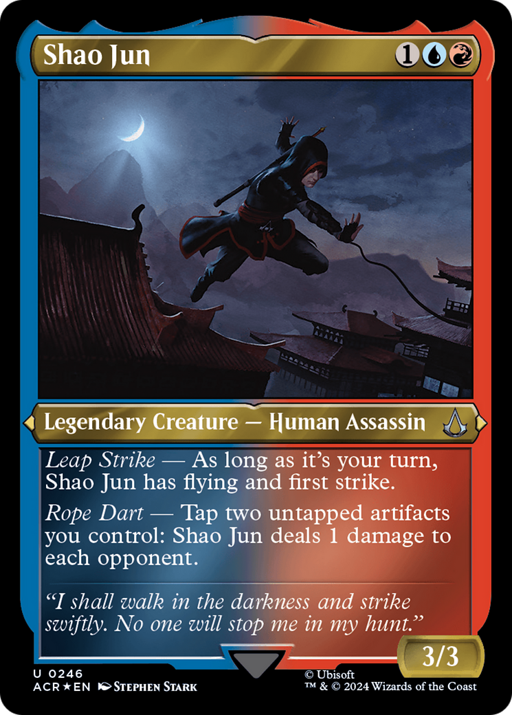 Image of Shao Jun (ACR-246) - Assassin's Creed Etched Foil