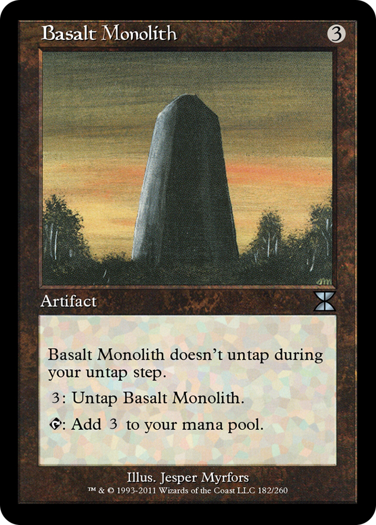Image of Basalt Monolith (ME4-182) - Masters Edition IV