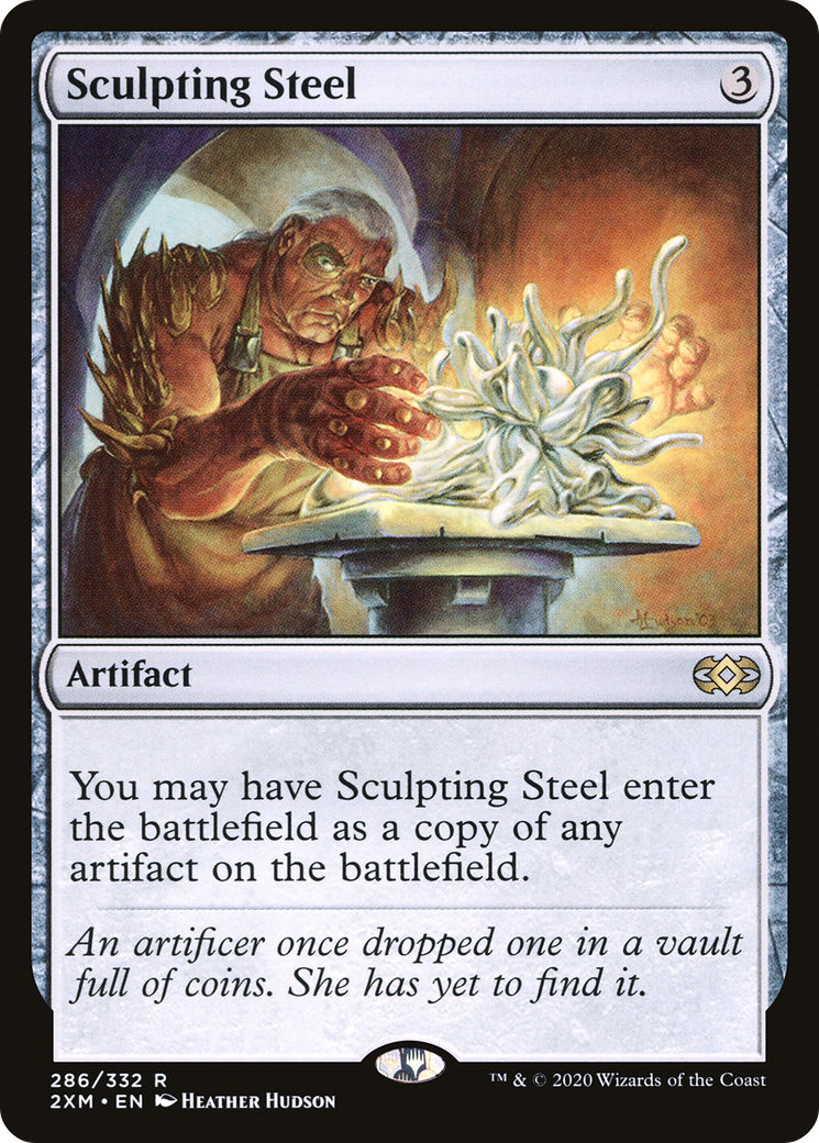Image of Sculpting Steel (2XM-286) - Double Masters Foil