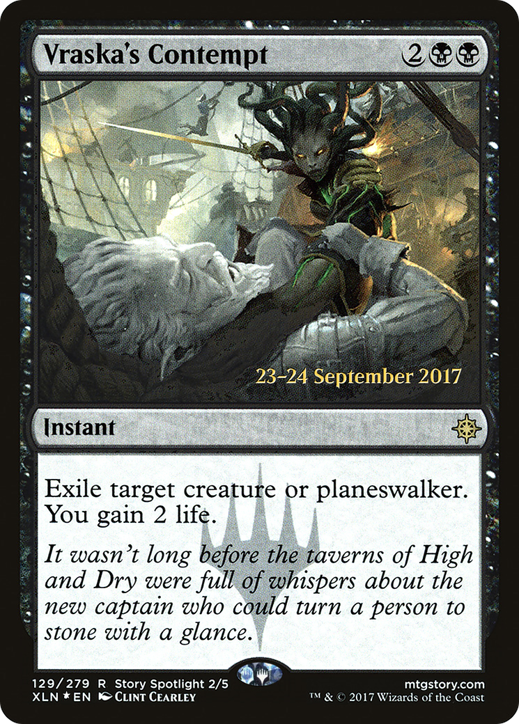 Image of Vraska's Contempt (PRE-129) - Ixalan Promos Foil