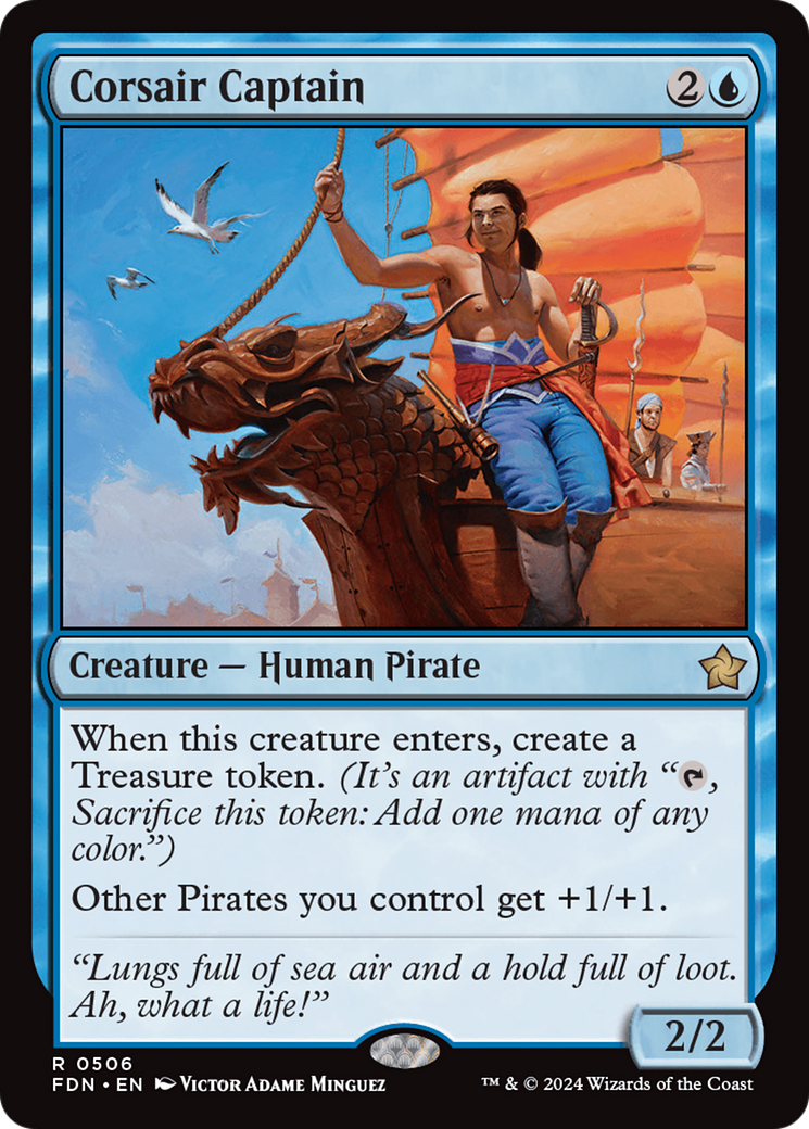 Image of Corsair Captain (FDN-506) - Foundations