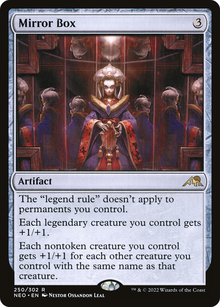 Image of Mirror Box (NEO-250) - Kamigawa: Neon Dynasty Foil