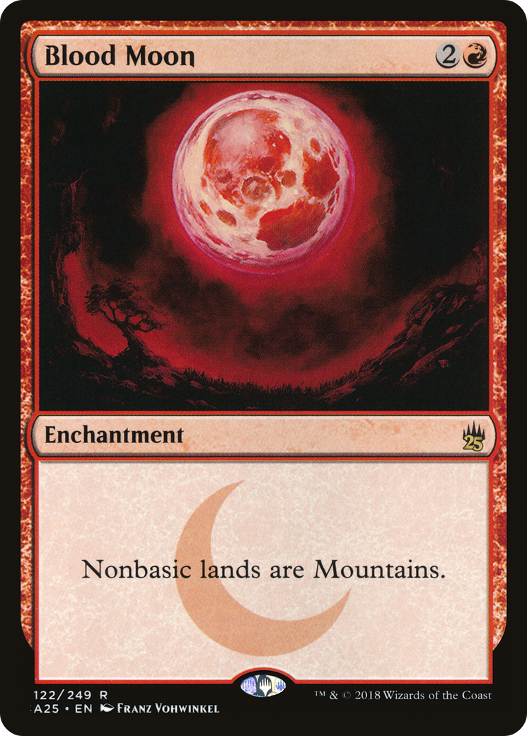 Image of Blood Moon (A25-122) - Masters 25 Foil
