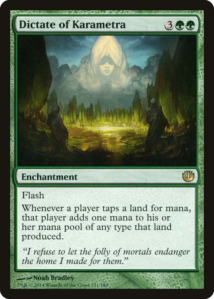 Image of Dictate of Karametra (JOU-121) - Journey into Nyx