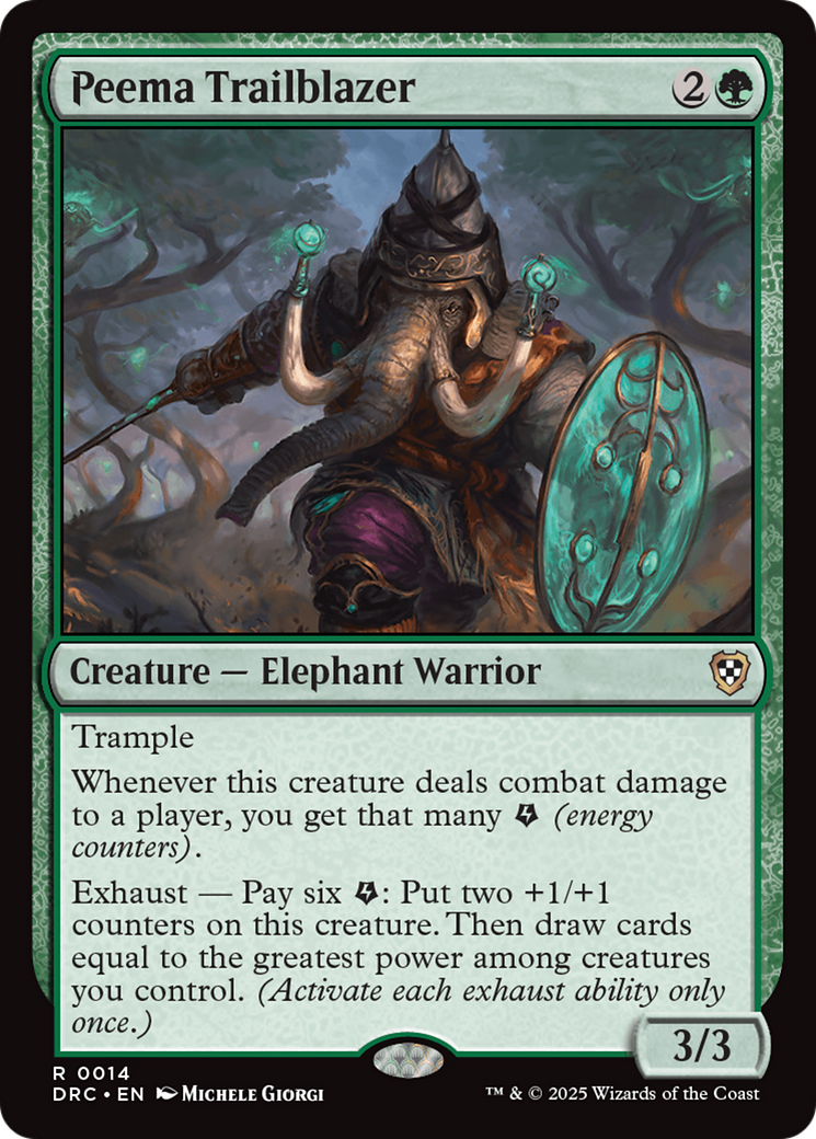 Image of Peema Trailblazer (DRC-014) - Commander: Aetherdrift