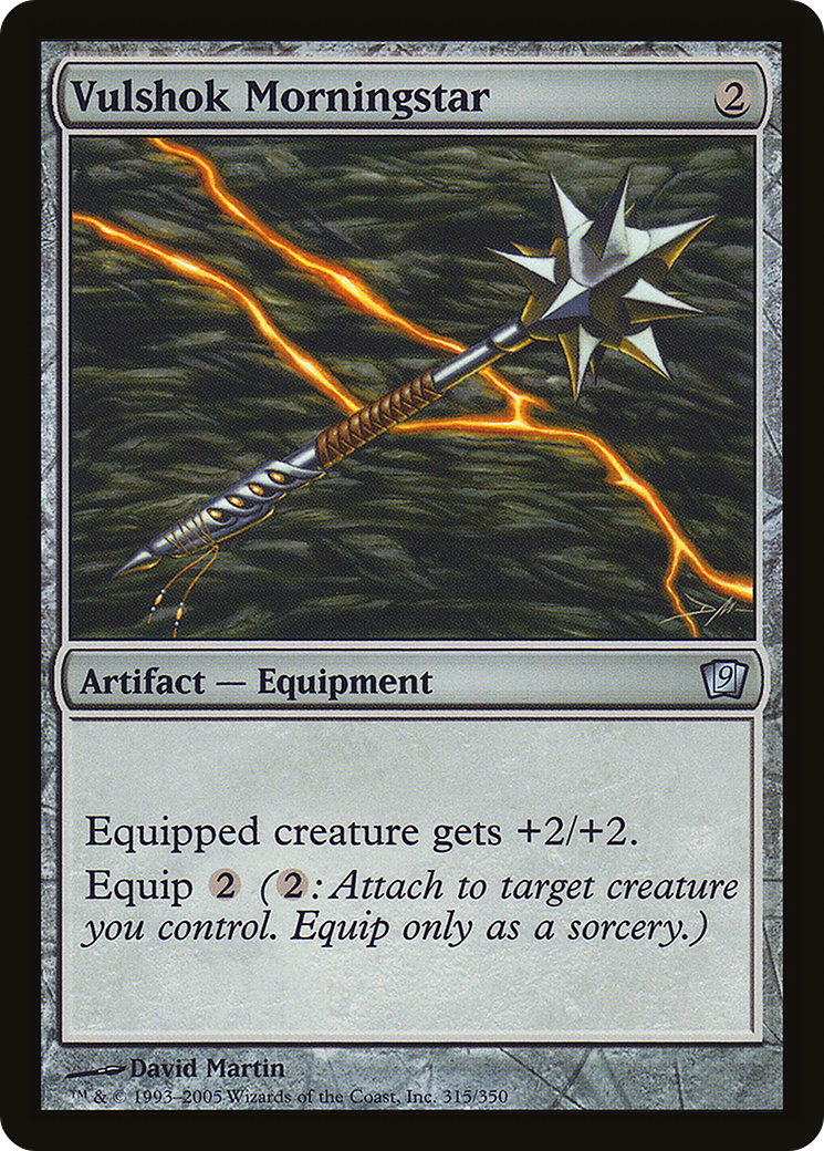 Image of Vulshok Morningstar (9ED-315) - 9th Edition Foil