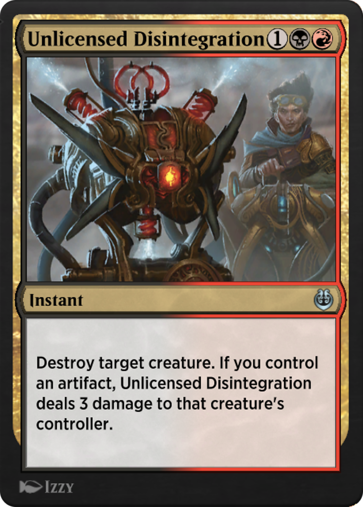 Image of Unlicensed Disintegration (KLR-211) - Kaladesh Remastered