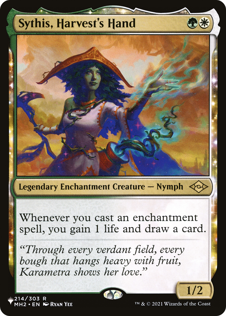 Image of Sythis, Harvest's Hand (LIST-MH2-214) - The List: (enchantment)