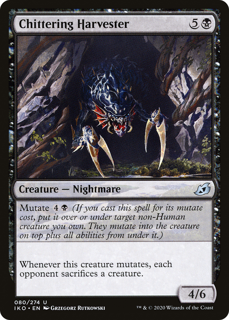 Image of Chittering Harvester (IKO-080) - Ikoria: Lair of Behemoths Foil