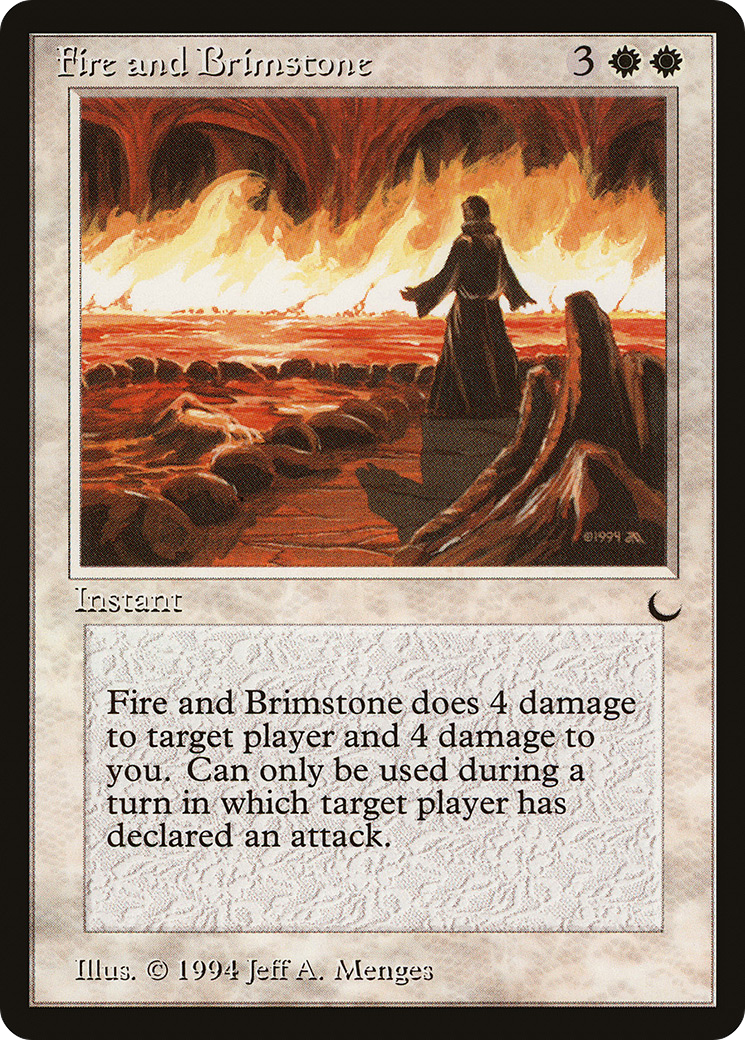 Image of Fire and Brimstone (DRK-) - The Dark