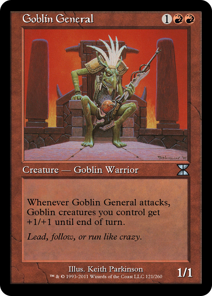Image of Goblin General (ME4-121) - Masters Edition IV
