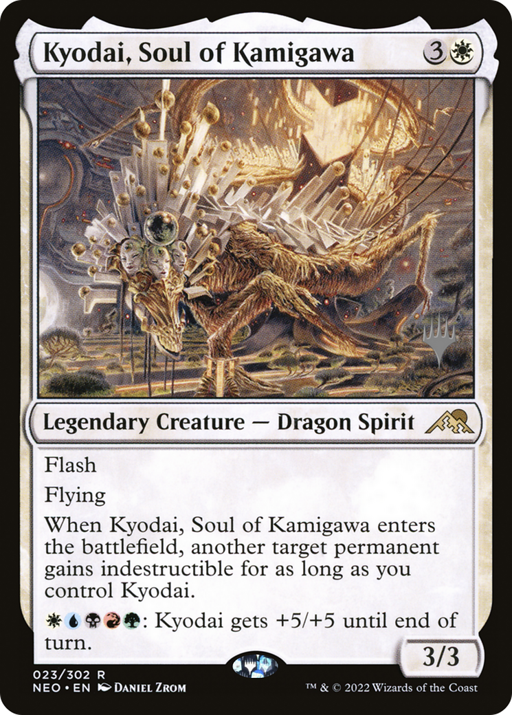 Image of Kyodai, Soul of Kamigawa (PPNEO-023) - Kamigawa: Neon Dynasty Promos Foil