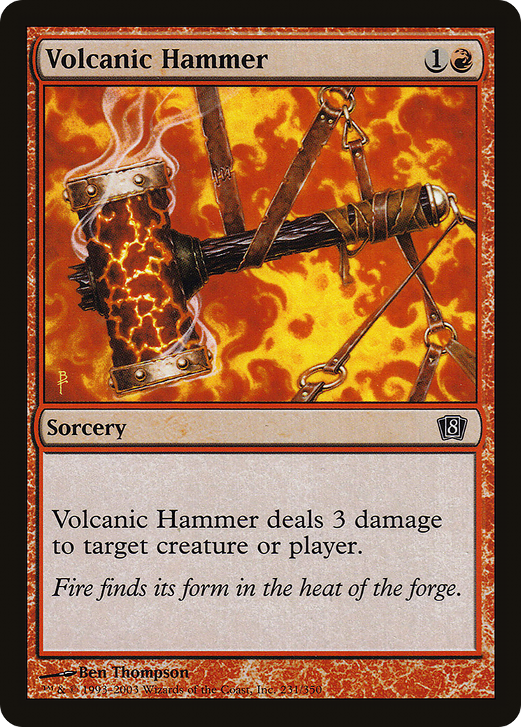 Image of Volcanic Hammer (8ED-231) - 8th Edition