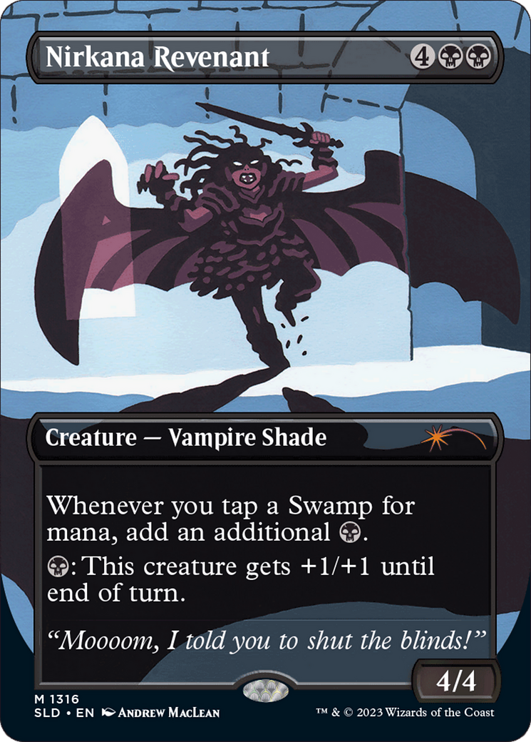Image of Nirkana Revenant (SLD-1316) - Secret Lair Drop (Borderless)