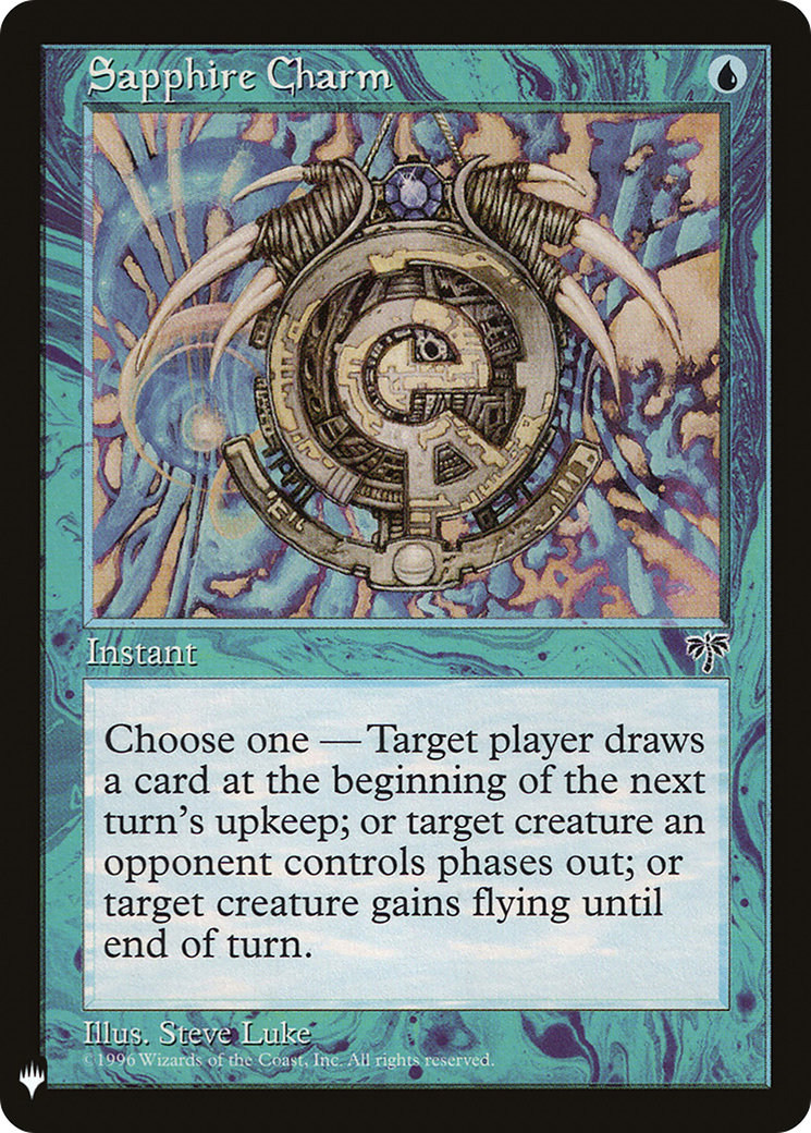 Image of Sapphire Charm (LIST-MIR-89) - The List