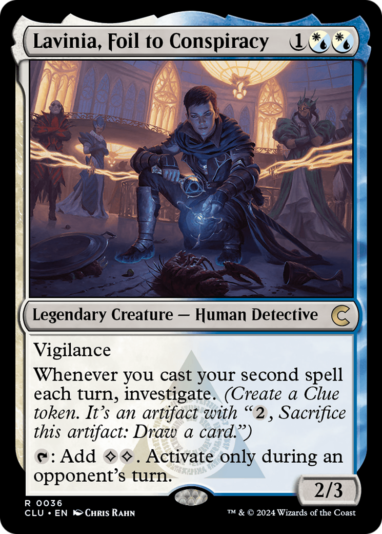 Image of Lavinia, Foil to Conspiracy (CLU-036) - Ravnica: Clue Edition