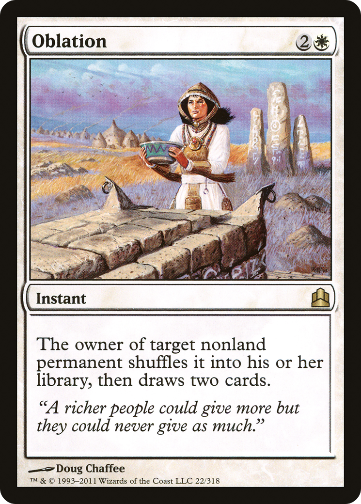 Image of Oblation (CMD-022) - Commander 2011