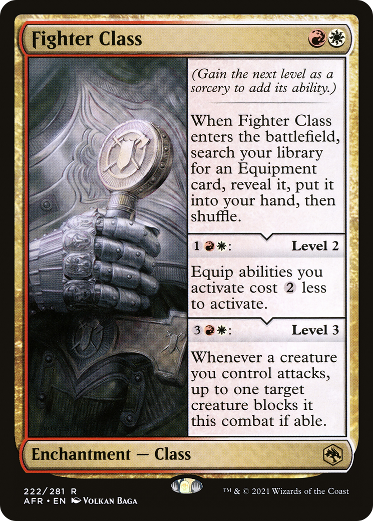 Image of Fighter Class (AFR-222) - Adventures in the Forgotten Realms