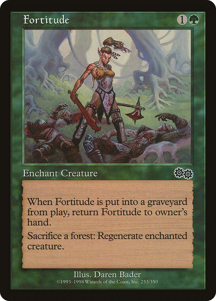 Image of Fortitude (USG-253) - Urza's Saga