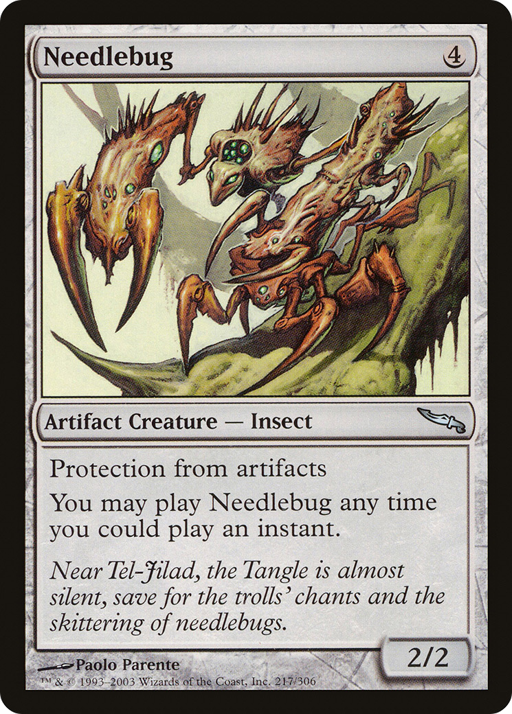 Image of Needlebug (MRD-217) - Mirrodin Foil