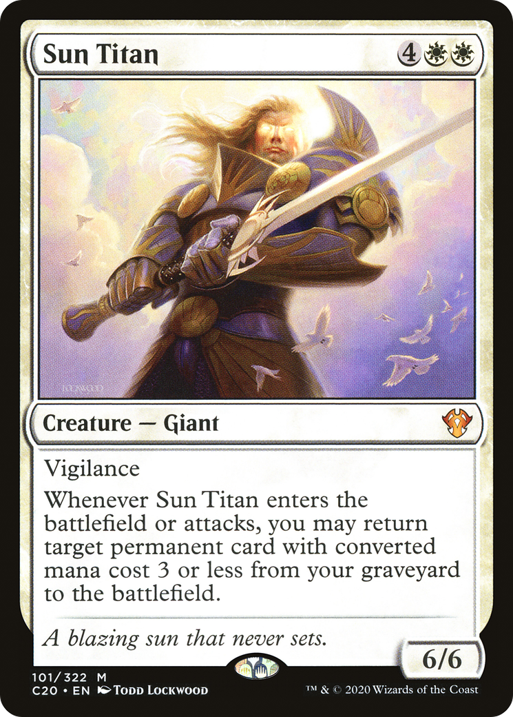 Image of Sun Titan (C20-101) - Commander 2020
