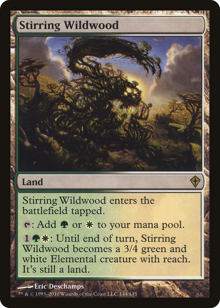 Image of Stirring Wildwood (WWK-144) - Worldwake