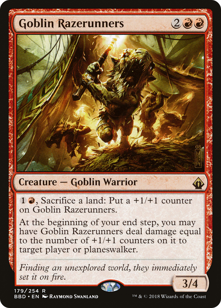 Image of Goblin Razerunners (BBD-179) - Battlebond