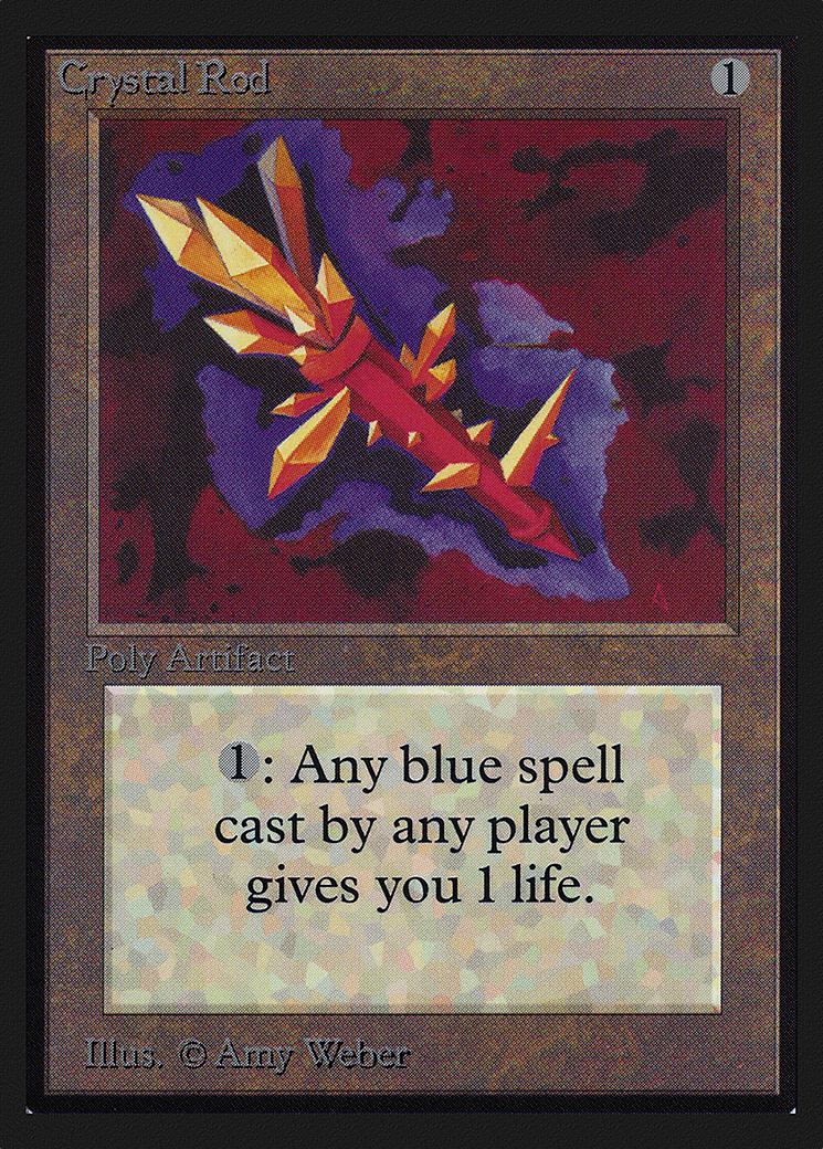 Image of Crystal Rod (IE) (IED-) - Intl. Collectors' Edition