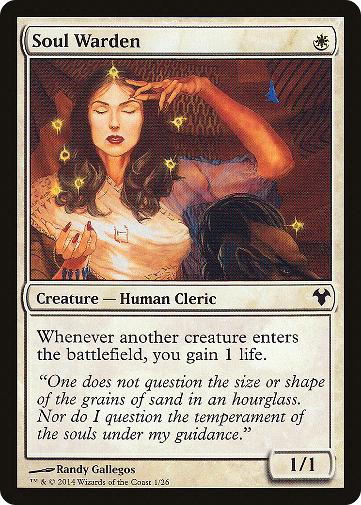 Image of Soul Warden (MD1-001) - Modern Event Deck 2014