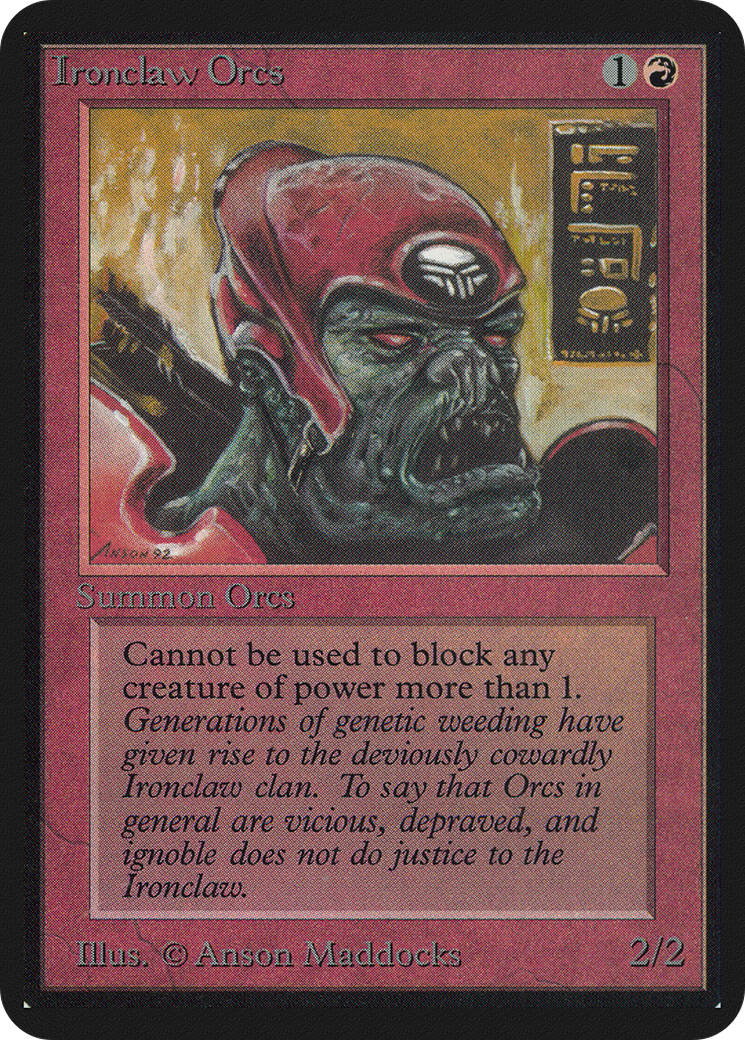 Image of Ironclaw Orcs (LEA-) - Limited Edition Alpha