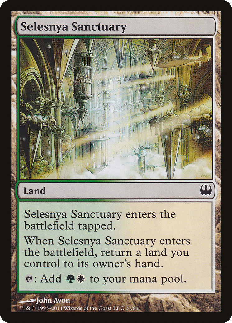 Image of Selesnya Sanctuary (DDG-037) - Duel Decks: Knights vs. Dragons