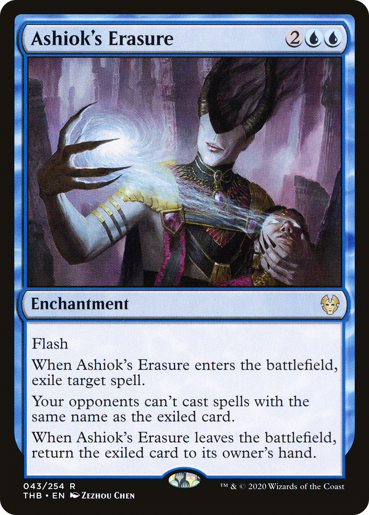 Image of Ashiok's Erasure (THB-043) - Theros Beyond Death