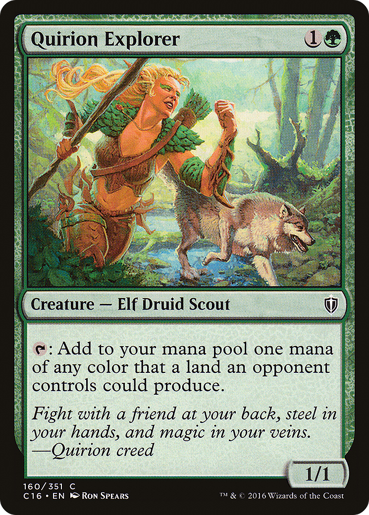 Image of Quirion Explorer (C16-160) - Commander 2016
